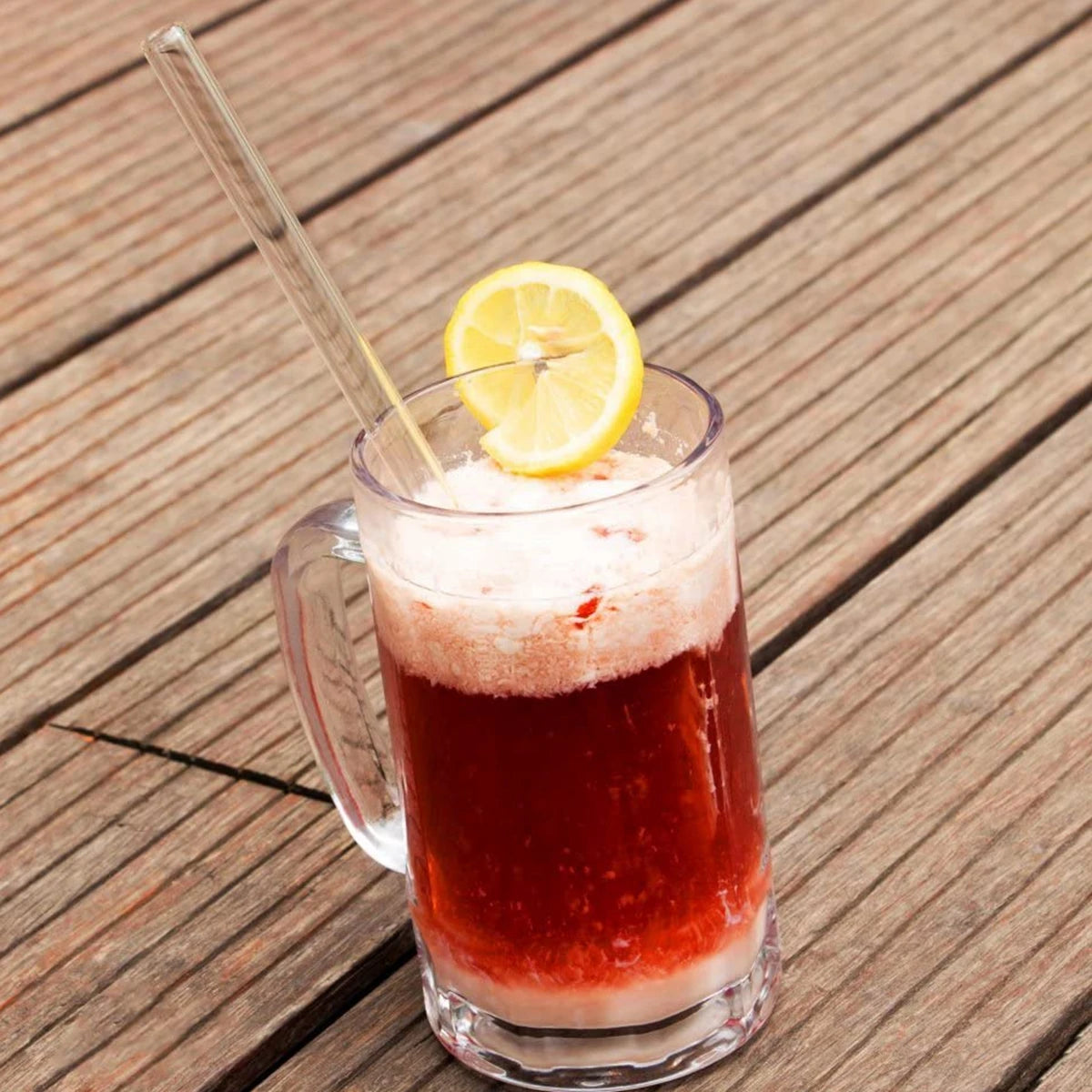Glass Drinking Straws Kitchen Bar Reusable Drinking Straws Eco-friendly Glass Cocktail Straws for Juice Milk Coffee Bar Drinks