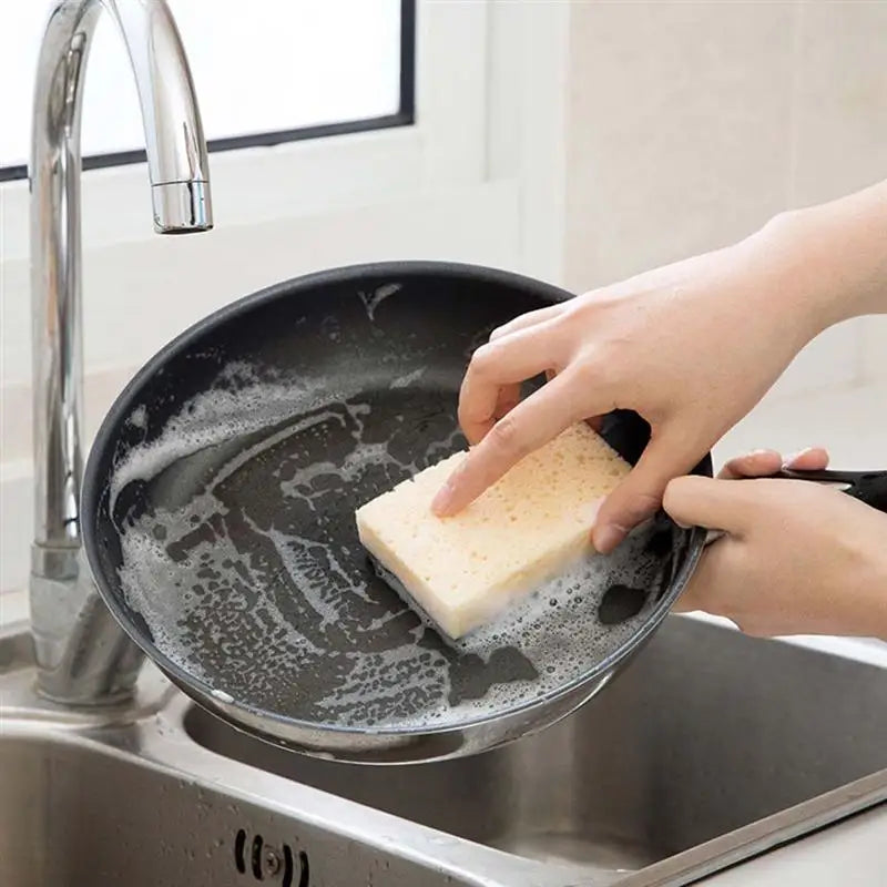 16PCS Multi Purpose Kitchen Scrub Sponge Non Scratch Cleaning Dishes Utensils Double Side Cookware Sponge for Kitchen Bathroom