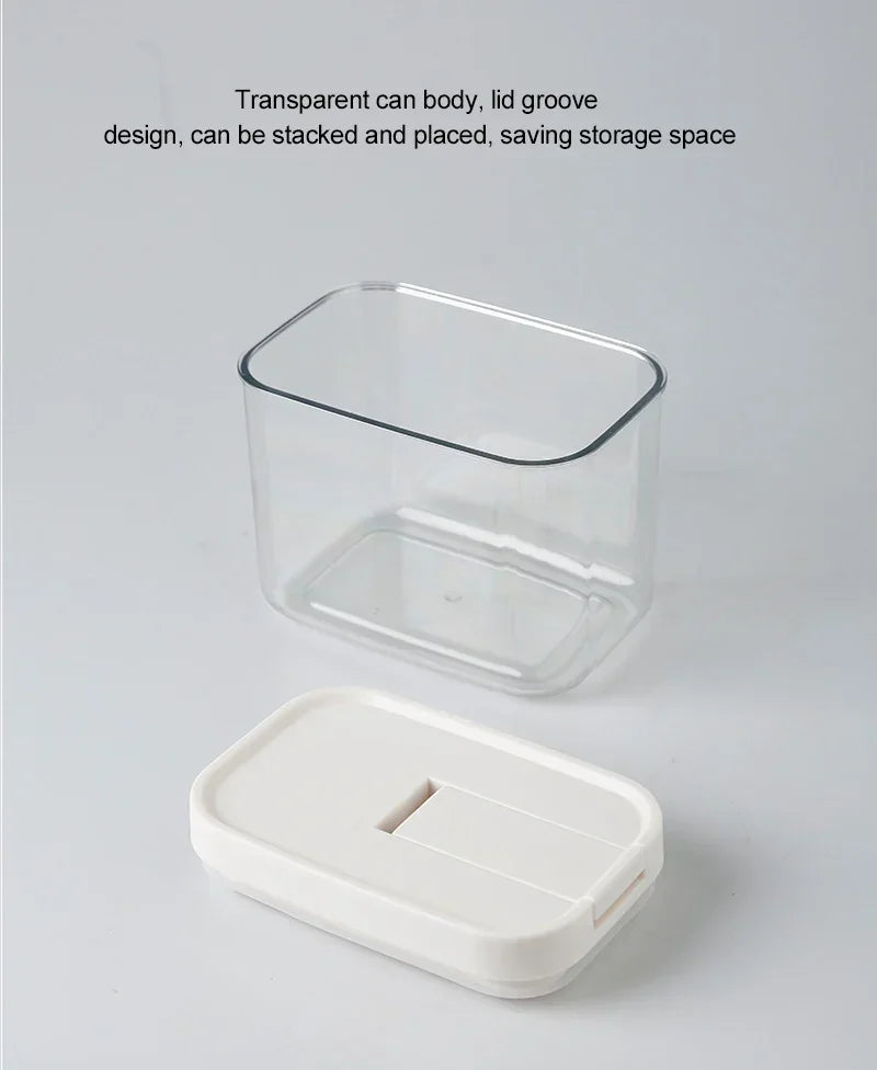 Pasta Storage Box Transparent Plastic Grain Seal Tank Spaghetti Storage Container Moisture-Proof Snack Jar Kitchen Food Tank