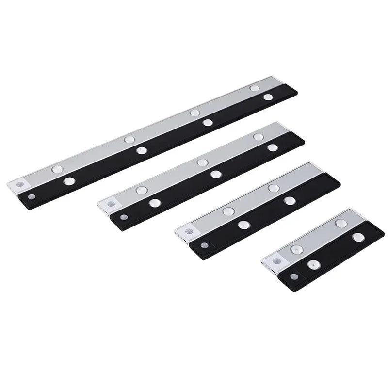 LED Night Light Motion Sensor Wireless Ultra Thin Wine Cooler Light 3 Color For Kitchen Cabinet Bedroom Wardrobe Indoor Lighting