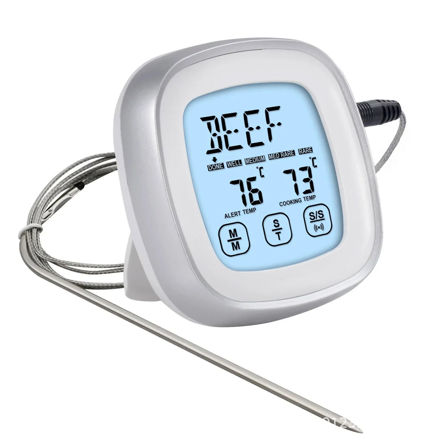 Digital LCD Thermometer Kitchen Cooking Food BBQ Meat Temperature Sensor -20 to 300 Celsius Probe Oven Temperature Meter Tool