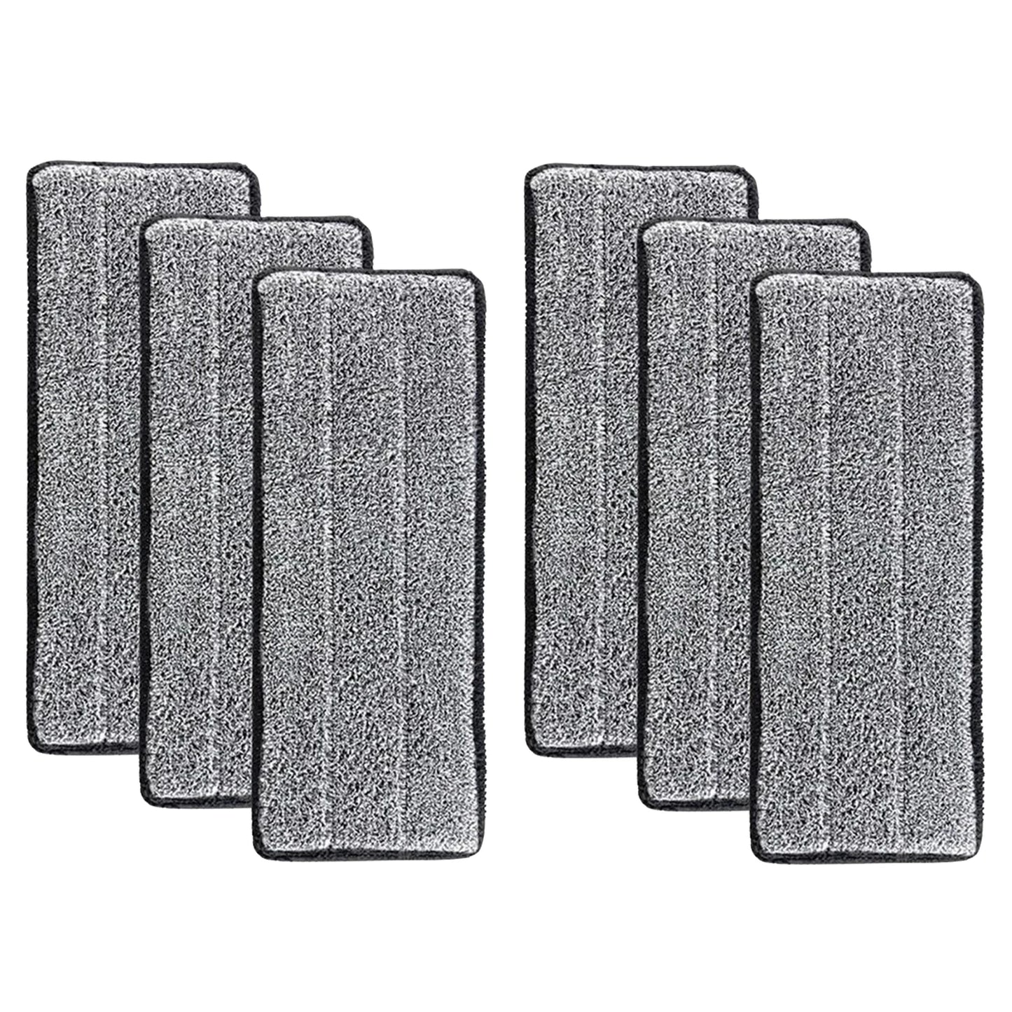 3-12pcs Microfiber Mop Pad Replacement Head Floor Cleaning Cloth Pads Flat Squeeze Hand Free Wringing Tools for Home, Kitchen
