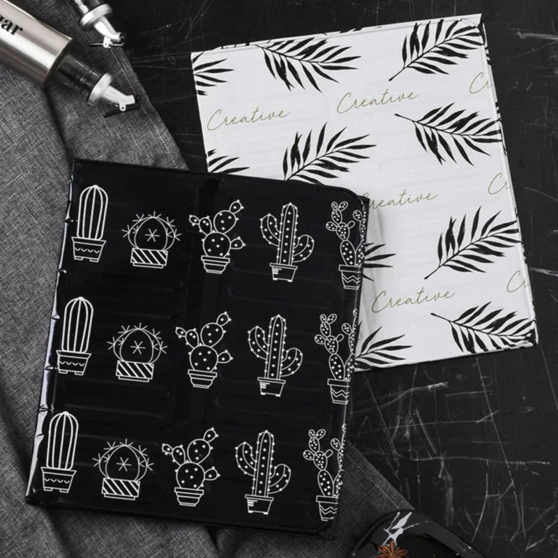 Aluminum Foil Foldable Kitchen Gas Stove Baffle Plate Portable Frying Pan Oil Splash Protection Screen Kichen Accessories Gadget