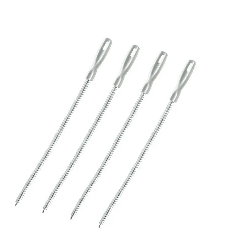 1-10 PCS Household Drain Cleaning Tool For Hair And In The Kitchen Bathroom Washbasin Anti Clogging Cleaning Rod Pipe Unclogger