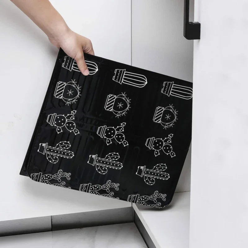 Aluminum Foil Foldable Kitchen Gas Stove Baffle Plate Portable Frying Pan Oil Splash Protection Screen Kichen Accessories Gadget