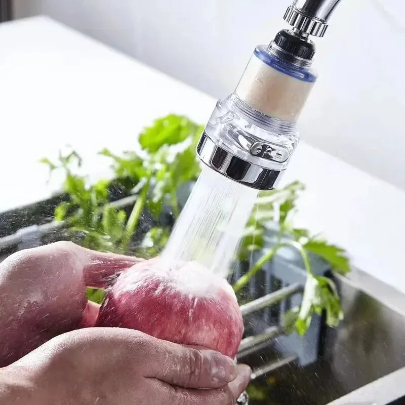 Kitchen faucet filter 360 Rotating Water Purifier Filter Universal For Bathroom Household Shower Filter PP Cotton High Density