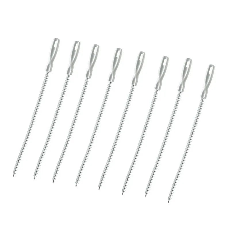 1-10 PCS Household Drain Cleaning Tool For Hair And In The Kitchen Bathroom Washbasin Anti Clogging Cleaning Rod Pipe Unclogger