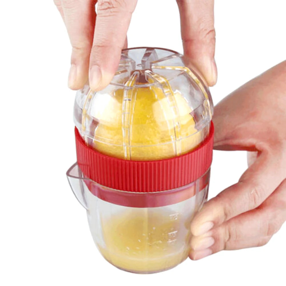 Hand Fruit Juice Cup Plastic Orange Lemon Squeezer Mini Food Processor Kitchen Accessories Juice Citrus Lemon Manual Fruit Press