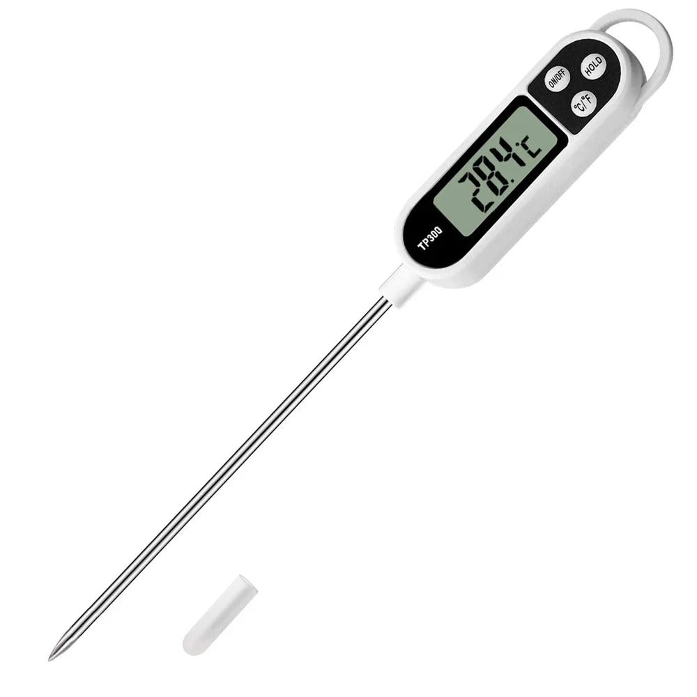 Food Baking Digital Kitchen Thermometer Electronic Probe Type Liquid Barbecue BBQ Temperature Measuring Pen