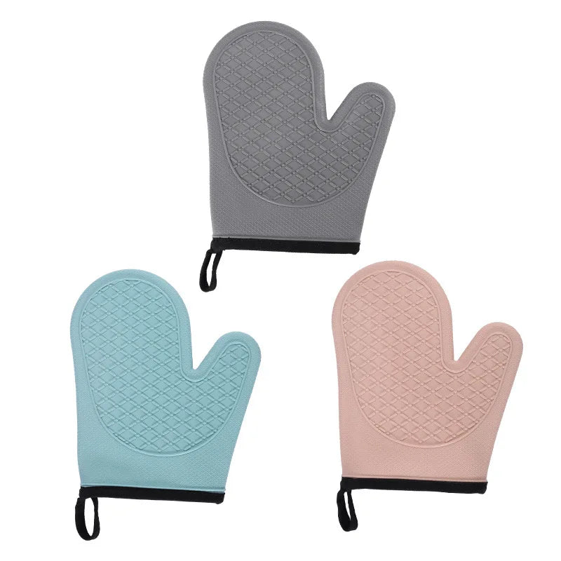 2pcs heat insulation gloves, anti-scalding microwave oven gloves, High temperature resistant kitchen oven gloves