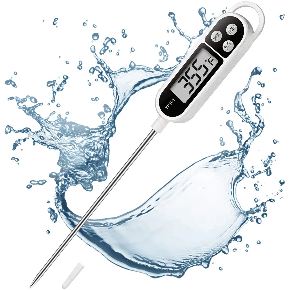 Food Baking Digital Kitchen Thermometer Electronic Probe Type Liquid Barbecue BBQ Temperature Measuring Pen