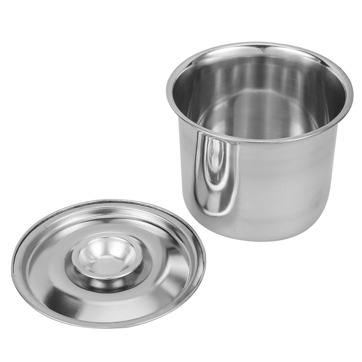 3Pcs Stainless Steel Ice Cream Container Reusable Dessert Storage Box Freezer Containers For Kitchen Supplies Ice Cream