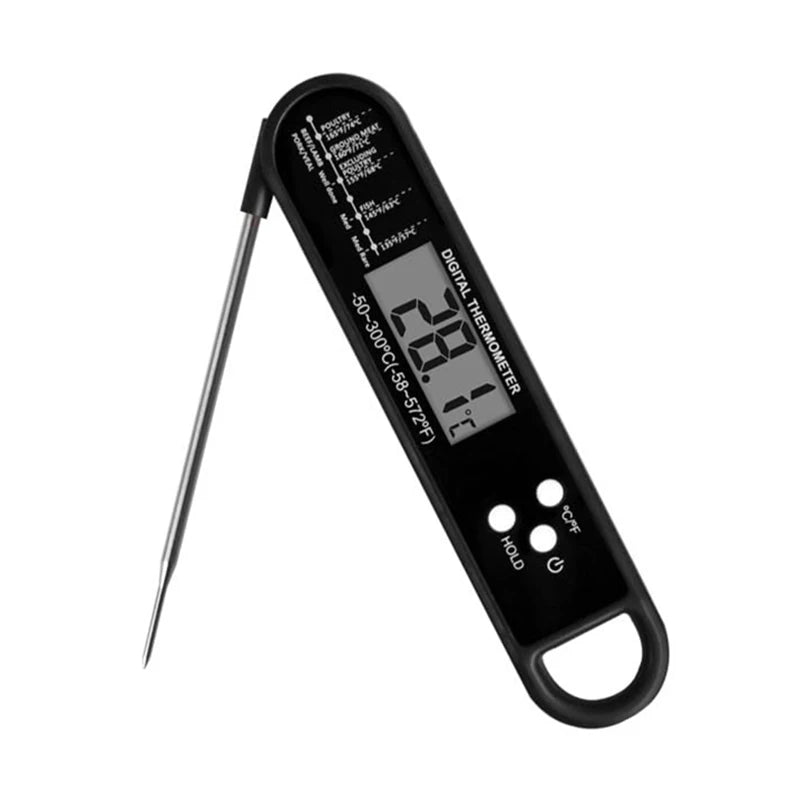 Meat Thermometer Digital - Instant Read Food Thermometer for Cooking Grilling Air Fryer Griddle Probe Kitchen Gadgets Essentials