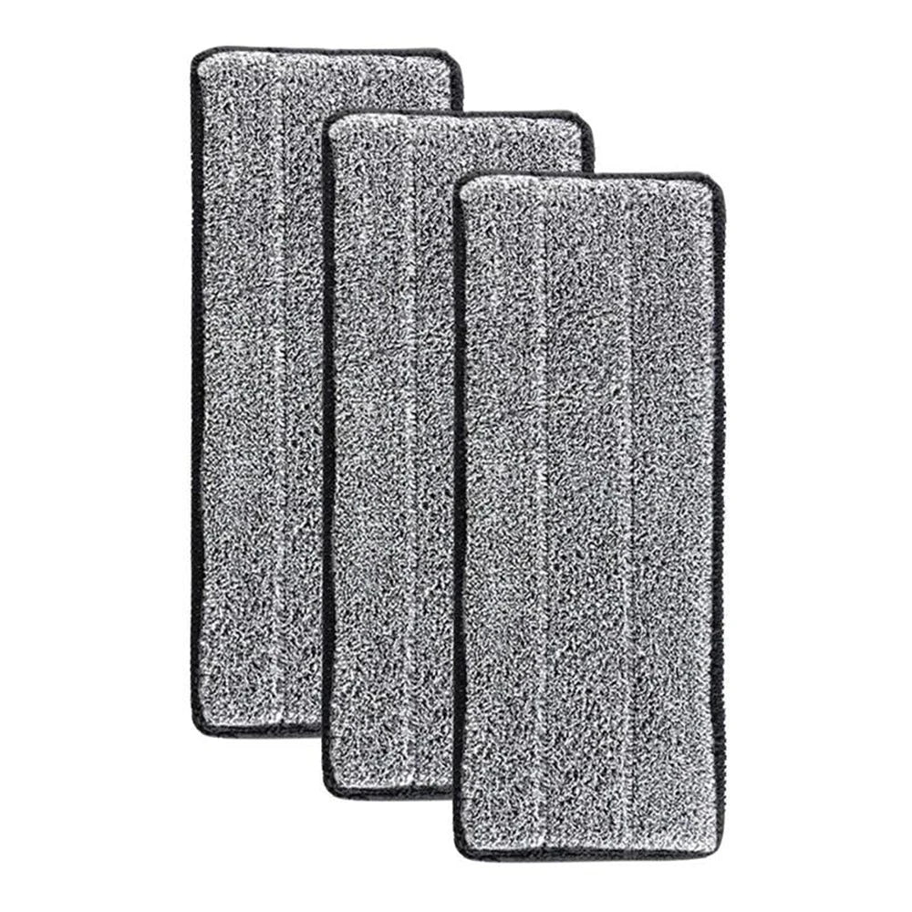 3-12pcs Microfiber Mop Pad Replacement Head Floor Cleaning Cloth Pads Flat Squeeze Hand Free Wringing Tools for Home, Kitchen