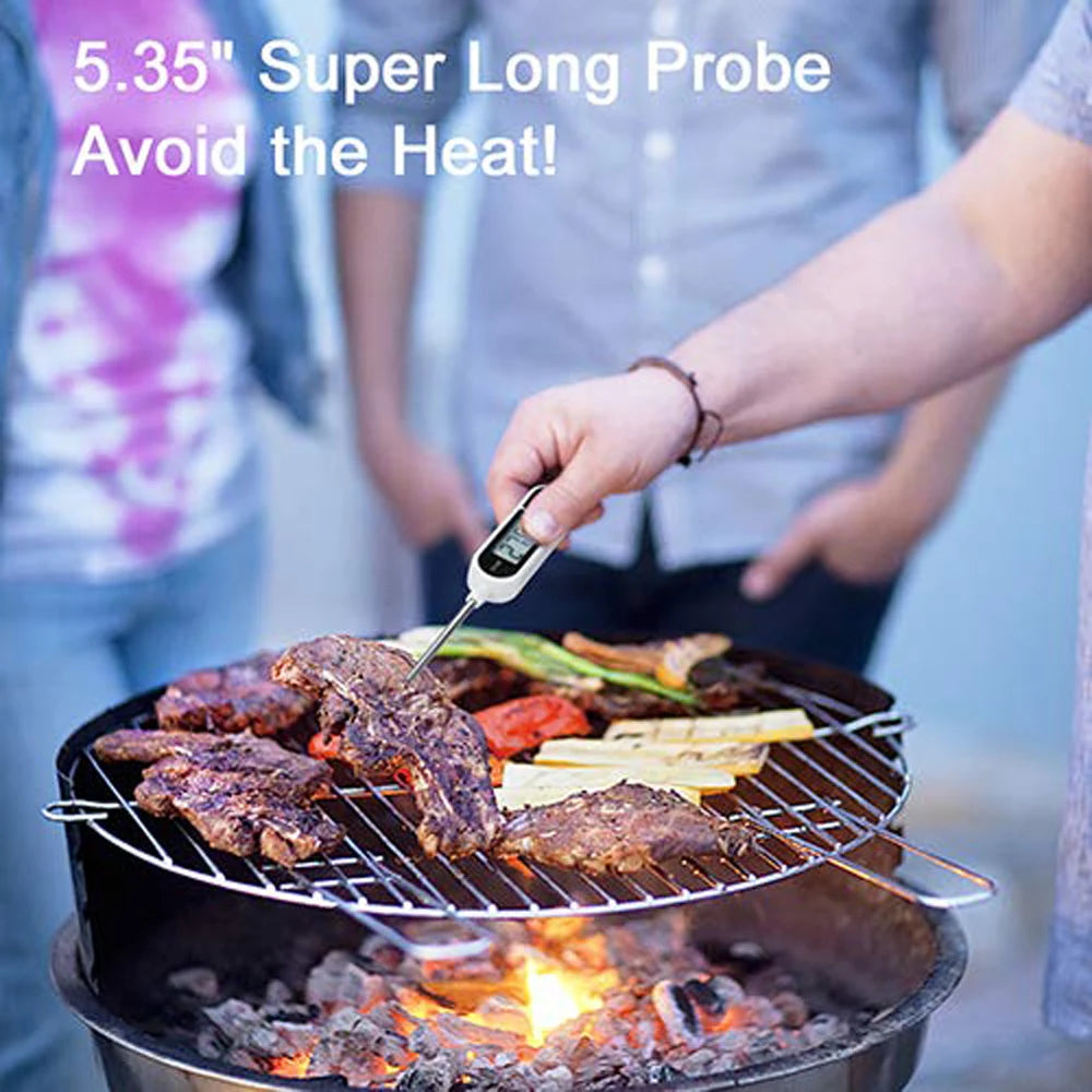 Food Baking Digital Kitchen Thermometer Electronic Probe Type Liquid Barbecue BBQ Temperature Measuring Pen