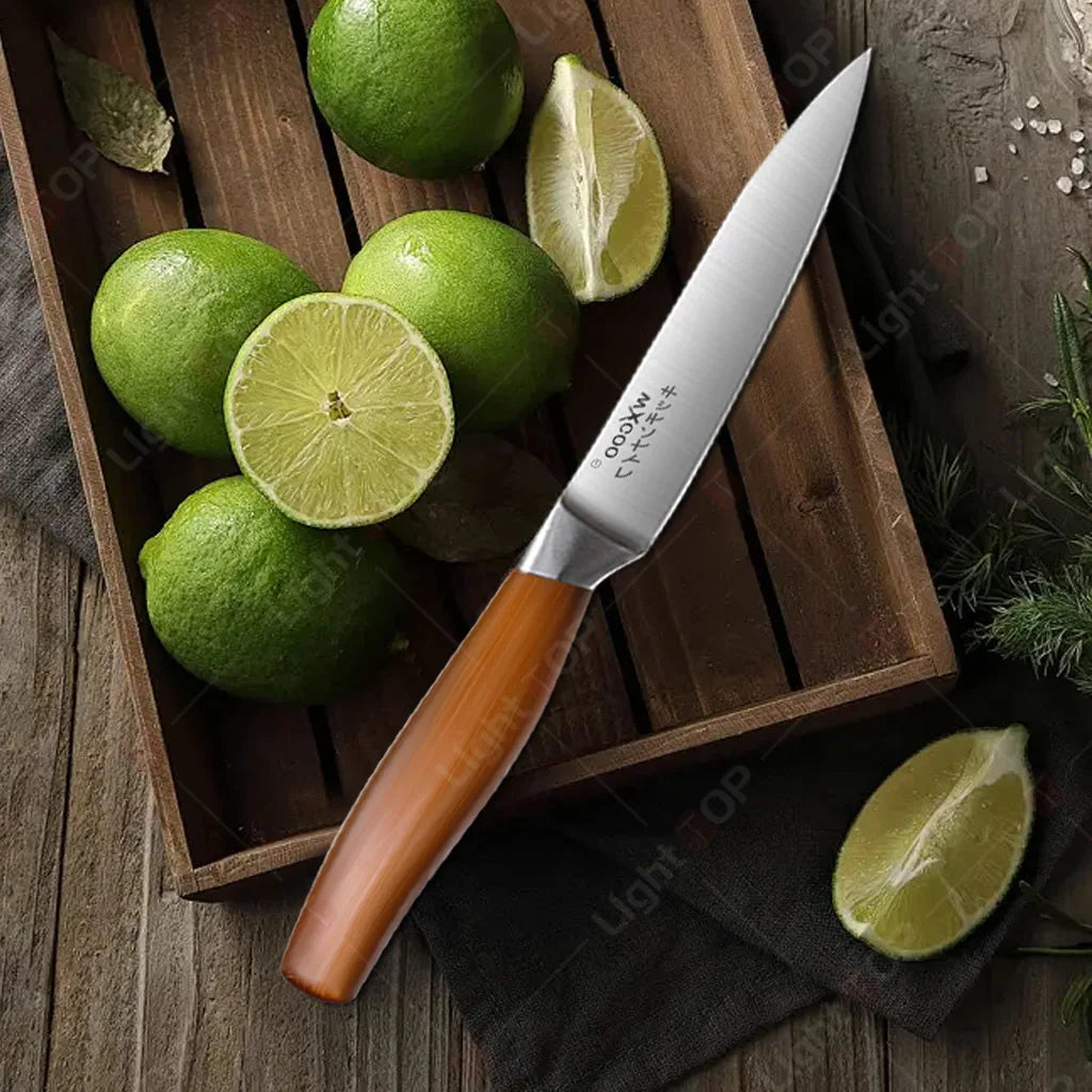 Japanese Kitchen Knives Stainless Steel Professional Chef Knife  Cleaver Santoku Knife Fruit Slicing Utility Knife Cooking Tools