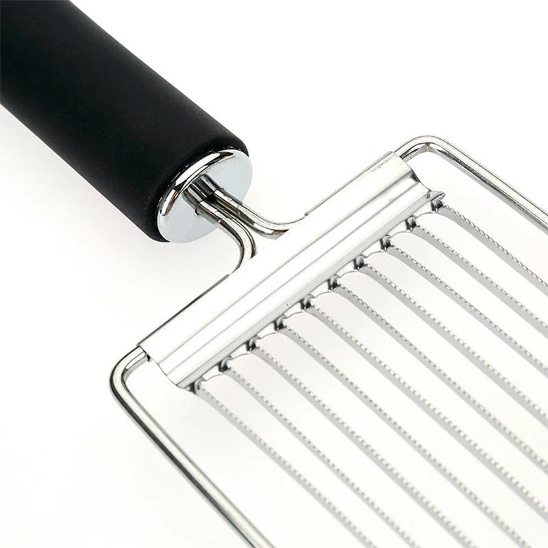 Stainless Steel Tomato Potato Ham Slicer Fruit Vegetable Cutter Tools Manual Food Knife Processors Home Kitchen Accessories
