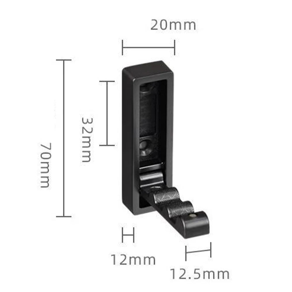 Wall Hook Robe Hook Bathroom Folding Hook Wall Hanging Clothes Hooks For Home Kitchen Bathroom Matte Black Towel Hanger