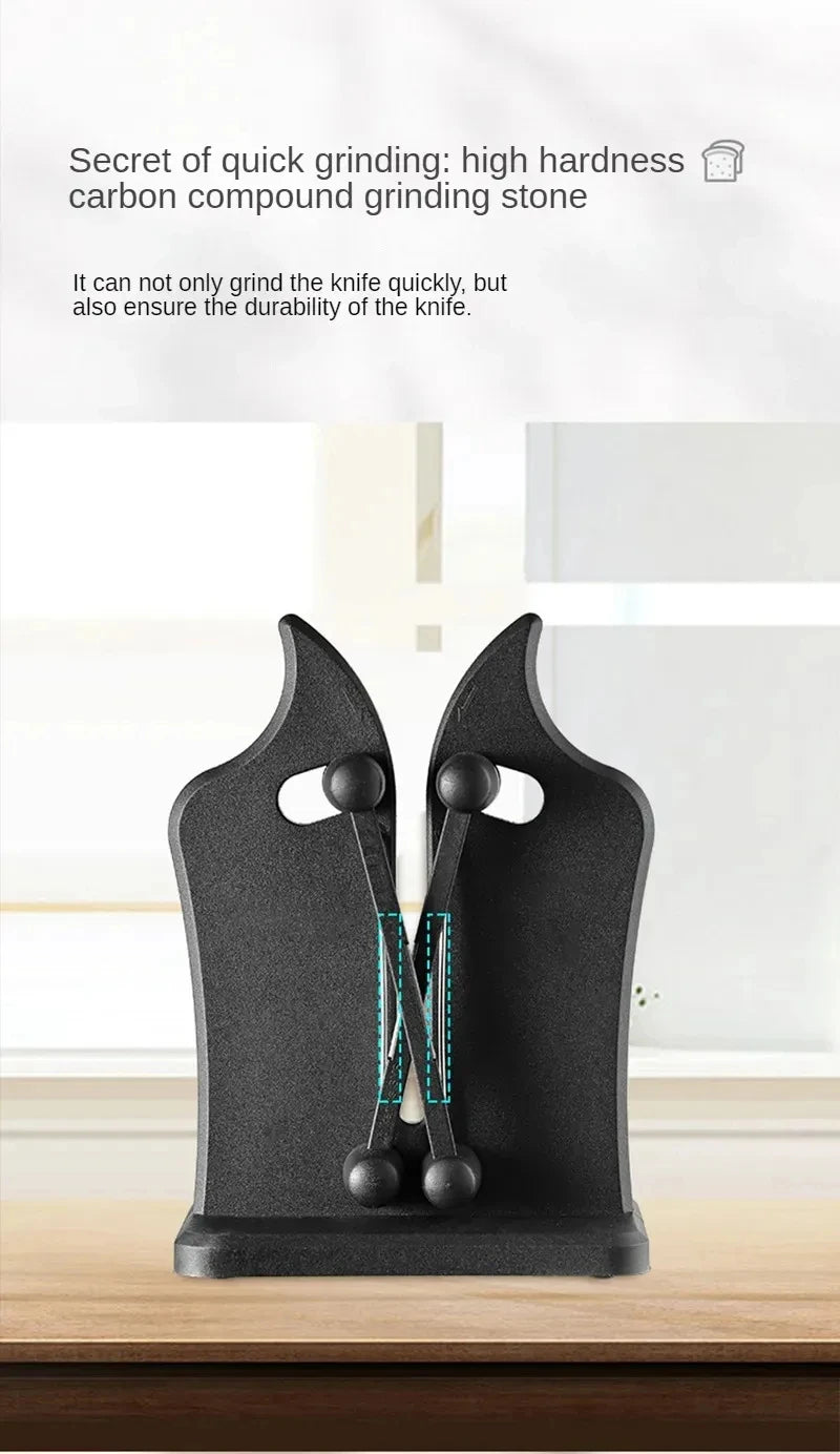 Kitchen Knife Sharpener Easy and Safe Knife Sharpening Tool Damascus Knife Kitchen Tools Manual Chef Kitchen Knife Supplies