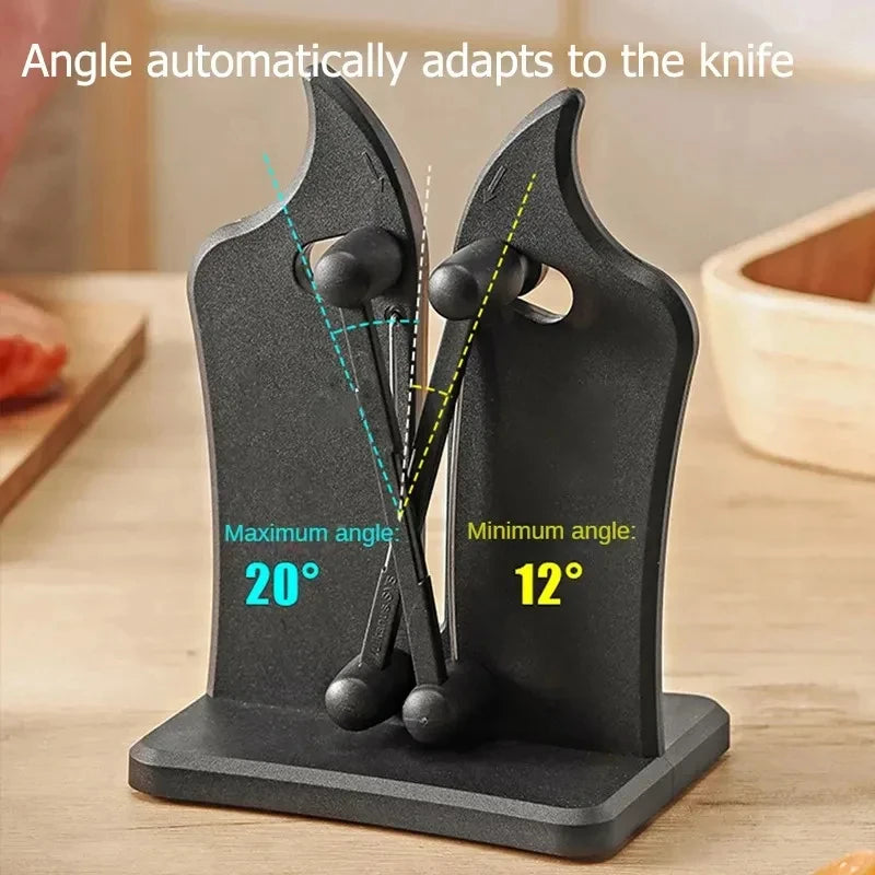 Kitchen Knife Sharpener Easy and Safe Knife Sharpening Tool Damascus Knife Kitchen Tools Manual Chef Kitchen Knife Supplies