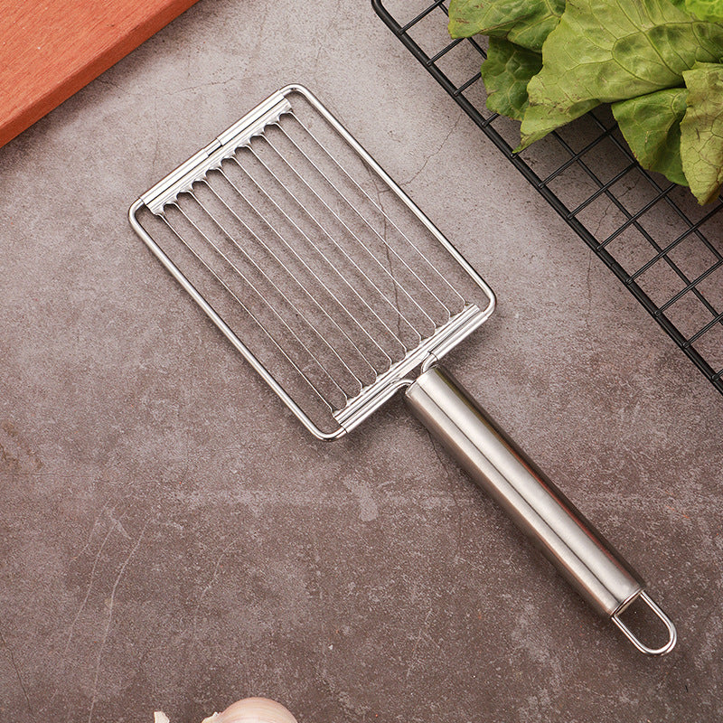 Stainless Steel Tomato Potato Ham Slicer Fruit Vegetable Cutter Tools Manual Food Knife Processors Home Kitchen Accessories