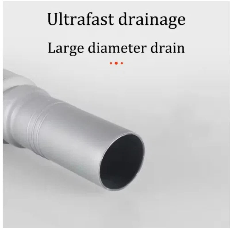 Universal kitchen sink drain hose, thickened, durable, odorless and retractable, suitable for bathroom and kitchen accessories