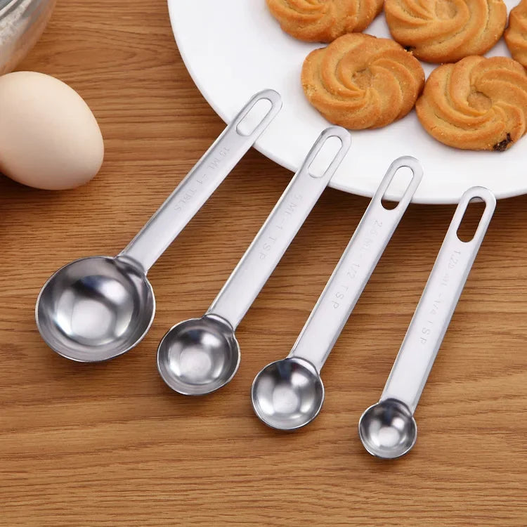 Multipurpose Food-grade Stainless Steel Measuring Spoon Coffee Powder Spice Measure Scoop Kitchen Baking Tools Kitchen Tools