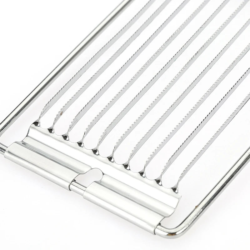 Stainless Steel Tomato Potato Ham Slicer Fruit Vegetable Cutter Tools Manual Food Knife Processors Home Kitchen Accessories