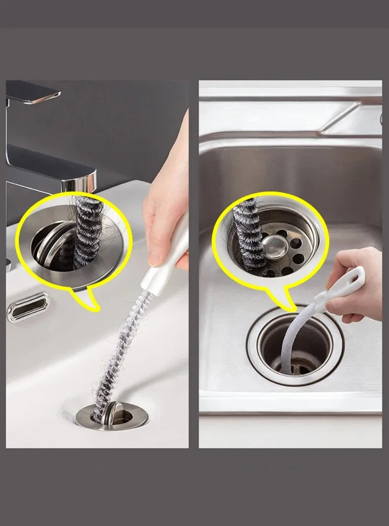 1-10 PCS Household Drain Cleaning Tool For Hair And In The Kitchen Bathroom Washbasin Anti Clogging Cleaning Rod Pipe Unclogger