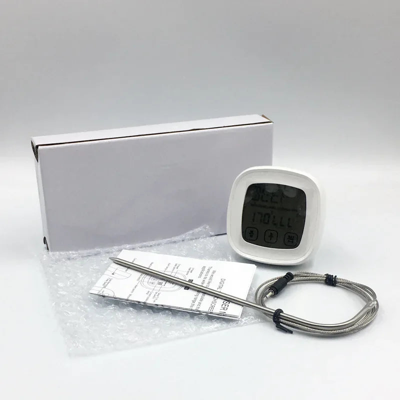 Digital LCD Thermometer Kitchen Cooking Food BBQ Meat Temperature Sensor -20 to 300 Celsius Probe Oven Temperature Meter Tool