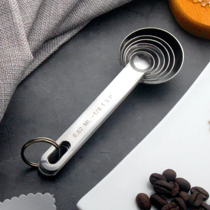 Multipurpose Food-grade Stainless Steel Measuring Spoon Coffee Powder Spice Measure Scoop Kitchen Baking Tools Kitchen Tools