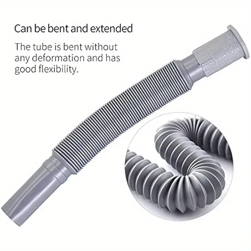 Universal kitchen sink drain hose, thickened, durable, odorless and retractable, suitable for bathroom and kitchen accessories