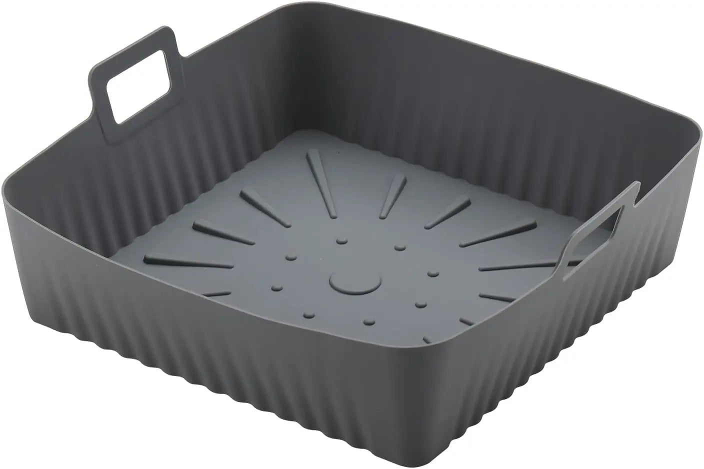 Air Fryer Silicone Liner Reusable Square Air Fryer Easy To Clean Oven Tray Heat Resistant Food Baking Kitchen Accessories