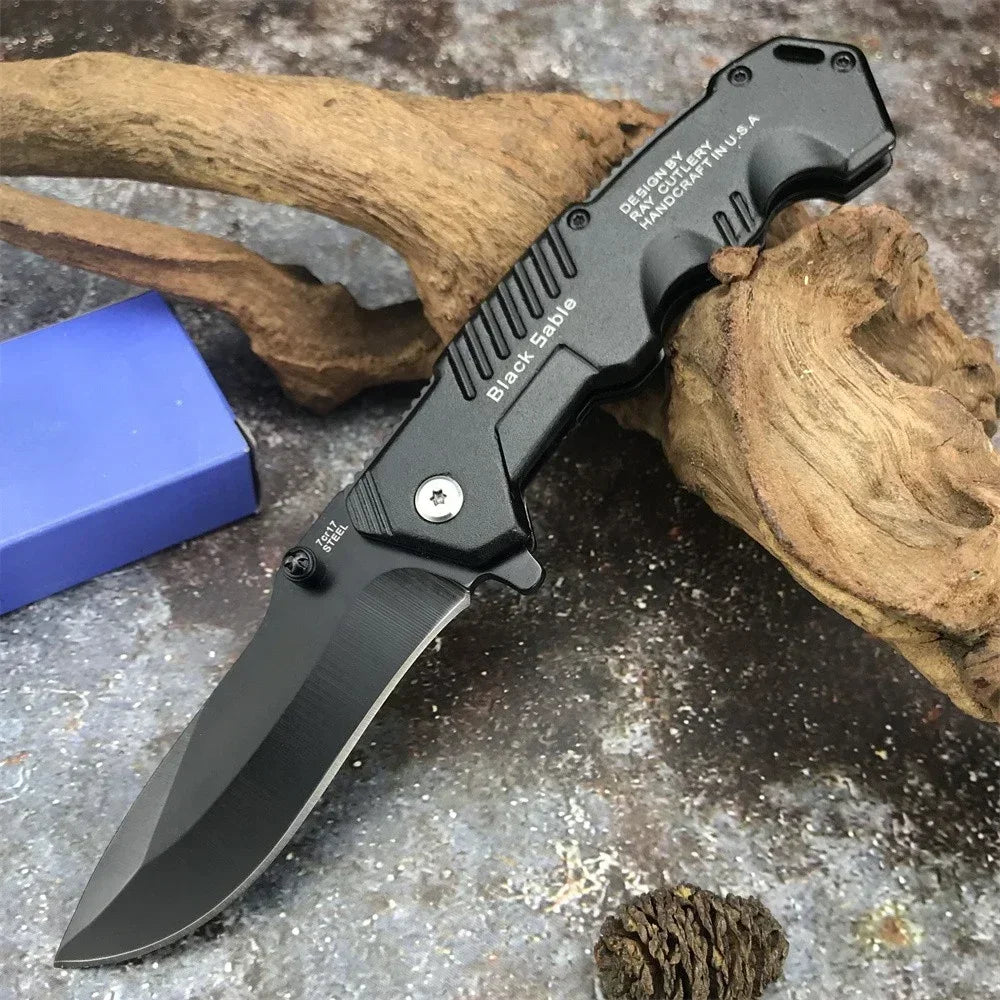 217 Folding Blade Knife Necklace Blade Kitchen Fruit Knives for Outdoor Camp Hunting Survive Hike Travel Edc Self Defense Tool