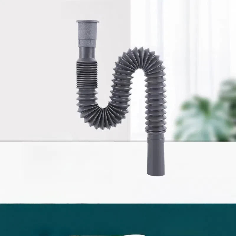 Universal kitchen sink drain hose, thickened, durable, odorless and retractable, suitable for bathroom and kitchen accessories