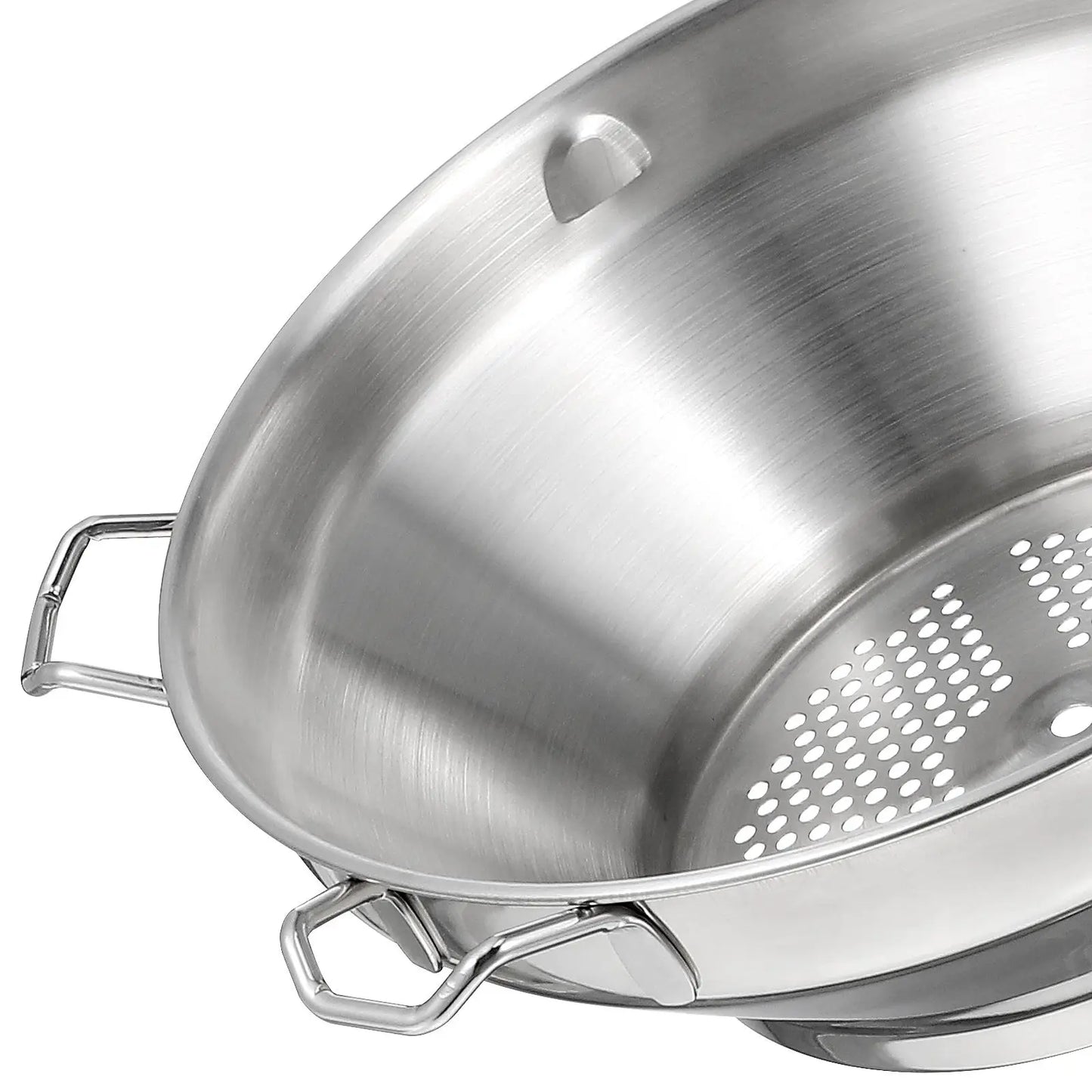 Stainless Steel Potato Masher Manual Presser Ricer Kitchen Tool Vegetable Gadget Cookware Fruit Tools Dining Bar